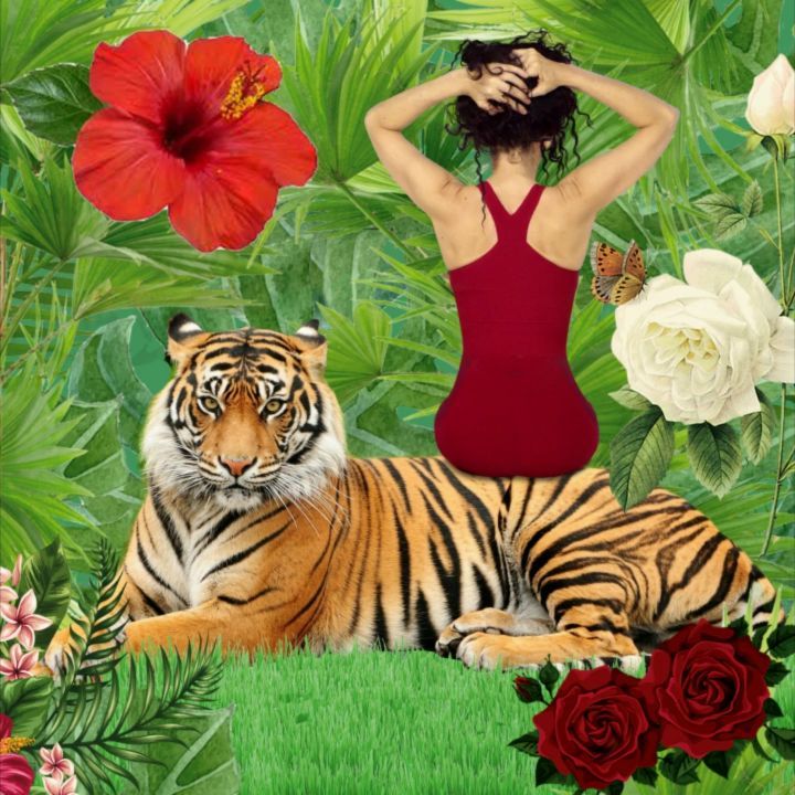 chica-fit-sentada-sobre-tigre